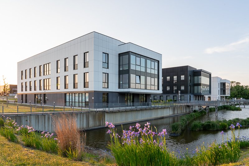 Photo immobilier de bureau en Normandie
